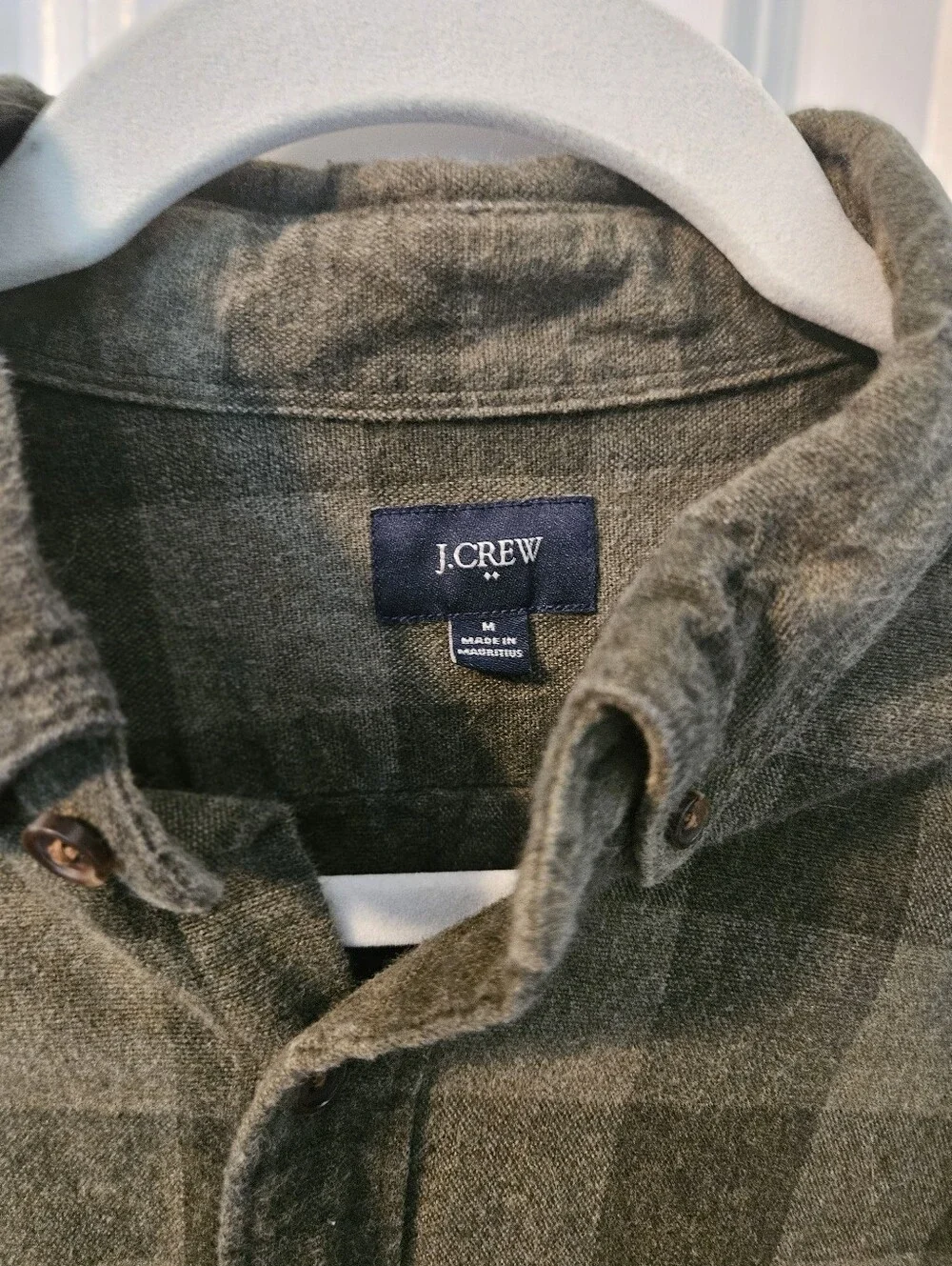 J. Crew soft plaid